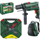 Bosch Easyimpact 600 Darbeli Matkap 600 W Anahtarsız Mandren ile 54 Parça Matkap Ucu Seti