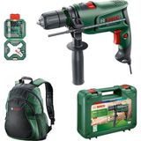 Bosch Easyimpact 600 Darbeli Matkap 600 Watt Anahtarsız Mandren ve 38 Parça Uç Seti