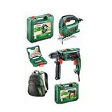 Bosch Easyimpact 600 Matkap Vidalama , Dekupaj Uç Seti Ve Çanta
