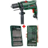 Bosch Easyimpact600 Darbeli Matkap 600W + 15 Parça Matkap Ucu + 25 Parça Vidalama Ucu Seti