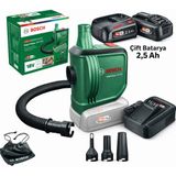 Bosch Easyinflate 18V-500 Şişirme Ve Emme Özellikli Hava Pompası 2X 2.5 Ah Çift Batarya + Şarj Cihazı