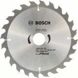 Bosch Eco For Daire Testere Ahşap Mdf Sunta Kesme Bıçağı 190Mmx 2.2 24 Diş