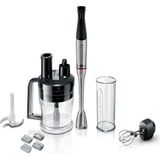 Bosch El Blenderi Serie 6 Ergomaster 1200W Paslanmaz Çelik, Mutfak Tartısı Hediye - Ahşap