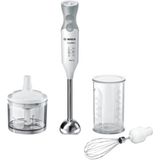 Bosch Ergomixx 600W El Blender Seti, Pratik ve Güçlü Mutfak Aleti - Ahşap - Beyaz