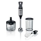 Bosch ErgoMixx Style MS6CM4150 el mikseri, paslanmaz çelik karıştırma ayağı, karıştırma ve ölçüm kabı, çırpma teli, 4 bıçaklı bıçak, ergonomik tasarım, 12 kademeli artı Turbo, 800 W, paslanmaz çelik