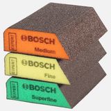 Bosch EXP 98x120x12 mm Medium Çift Taraflı Sünger Zımpara