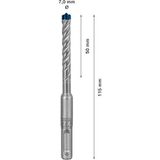 Bosch Expert 7x50x115 mm SDS Plus-7X Kırıcı Delici Delme Ucu