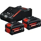 Bosch Expert Başlangıç Kiti 2X Exba18v-80 + Exal18v-1 (2 Adet 8 Ah + Şarj Cihazı)