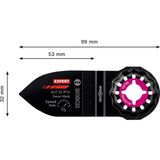 Bosch Expert Sanding Finger Coarse AVZ32 RT4 32x50 mm Çok Fonksiyonlu Makine Zımpara Pleyti