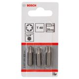 Bosch ExtraHard T40x25 mm 3'lü Vidalama Ucu