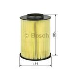 Bosch F026400492 Hava Fıltresı (Yuvarlak) ( Ford Focus Cmax 1.6Tdcı 04-) / Volvo (S40-V50-C30-V40) (08-) (4-Cyl/Bnz+