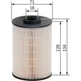 Bosch F026402101 Yakıt Filtresi