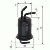 Bosch F026403012 Audi A6 4F/C6 5.2 FSI V10 435HP Yakıt Filtresi