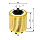 Bosch F026407016 Yağ Filtresi