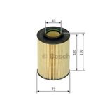 Bosch F026407061 Hyundai i30 2.0 CRDI 2007-2011 Yağ Filtresi