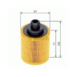 Bosch F026407067 Yag Fıltresı Doblo-Fıorıno-Lınea 1,3D Multijet-Astra H-Combo-Corsa C/D- 1,3Cdtı 05-->
