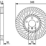 Bosch F10 Ön Fren Diski