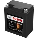Bosch FA101 YTX7L-BS 12V 6 Ah Bakımsız Motosiklet Aküsü - Renkli