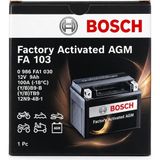 Bosch FA103 Agm 12V 9AH Motosiklet Aküsü – Bakımsız Yüksek Performanslı Akü