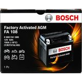 Bosch FA108 Agm Motosiklet Aküsü 12V 6AH 100A YTX7A-BS Bakımsız Fabrika Aktivasyonlu