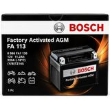 Bosch FA113 Agm Motosiklet Aküsü 12V 11.2AH 220A YTZ14S Muadil Bakım Gerektirmez