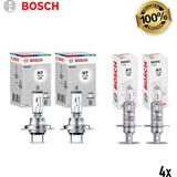 Bosch Far Ampul H7 + H1 Set Halojen 12V 55W (4 Adet) - Şeffaf