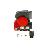 Bosch Ferrari Korna 12V Çift Tonlu, Kompresörlü, 520/660 Hz, 115DB(A) , Röleli