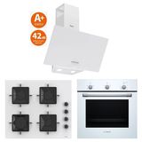 Bosch & Ferre New Daylight 3 Lü Ankastre Set - Ultra Sessiz Davlumbaz - 42 Db ( Hbf011bv1t - Ss206 - D087-Sa)