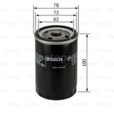 Bosch Fiat Punto 60 1.2i.e. Cabrio 1995-1997 Yağ Filtresi