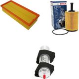 Bosch Filtre Bakım Seti Audi A4 2.0 Tdı 2009-2014 Caga Cagb Motor Hava + Yağ F. + Yakıt Filtre Bosch