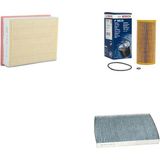 Bosch Filtre Bakım Seti Audi A4 2.0 Tdı Bpw Brc Motor 2005-2008 Hava + Yağ F. + Polen Filtre Bosch