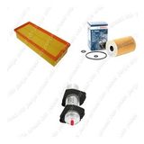 Bosch Filtre Bakım Seti Audi A5 2.0 TDI 143 Beygir CJCA CMFA Motor 2009-2015 Hava + Yağ f. + Yakıt Filtre Bosch
