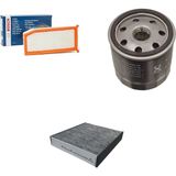 Bosch Filtre Bakım Seti Dacia Lodgy 1.5 Dci 109 Beygir K9K666 Motor Hava + Yağ f. + Polen Filtre Sardes