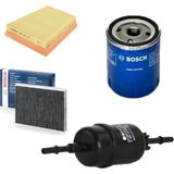 Bosch Filtre Bakım Seti Ford Fiesta V 1.4 16V Benzinli 2000-2008 Hava + Yağ F.+ Yakıt Filtre + Polen Sardes