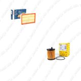 Bosch Filtre Bakım Seti Ford Focus 1.6 Tdcı 2004-2007 100 Beygir Dizel Hava + Yağ Filtre