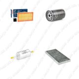 Bosch Filtre Bakım Seti Ford Focus 2.0 2000-2004 Benzinli Hava + Yağ F + Yakıt F. + Polen Bosch