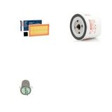 Bosch Filtre Bakım Seti Ford Transit Connect 1.8 DI Dizel 2006-2012 75 Beygir Hava + Yağ f. + Yakıt Filtre Bosch