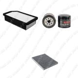 Bosch Filtre Bakım Seti Kia Venga 1.6 Benzin 125 Beygir Hava + Yağ f. + Polen Filtre Sion
