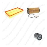 Bosch Filtre Bakım Seti Mercedes E290 Td W210 1996-1999 Dizel Hava + Yağ F. + Yakıt Filtre Mahle