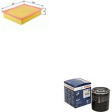 Bosch Filtre Bakım Seti Opel Astra F 1.4 1.6 Benzinli 1991-1997 Hava + Yağ Filtre