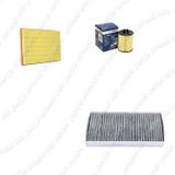 Bosch Filtre Bakım Seti Opel Corsa C 1.0 Benzin 2000-2009 Hava + Yağ F. + Polen Filtre Sardes
