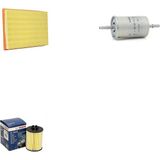 Bosch Filtre Bakım Seti Opel Corsa C 1.2 Benzin 2000-2009 Hava + Yağ F. + Yakıt Filtre Bosch