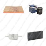 Bosch Filtre Bakım Seti Opel Vectra B 1.8 1996-1997 Hava + Yağ F + Yakıt F. + Polen Filtron