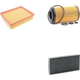 Bosch Filtre Bakım Seti Opel Vectra B 2.0 Dtı 1996-2002 Hava + Yağ F. + Polen Filtre Filtron