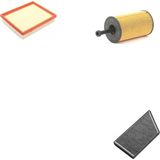 Bosch Filtre Bakım Seti Peugeot 206 1.4 Benzin 2000-2003 şase no gerekli Hava + Yağ f. + Polen Filtre Sion
