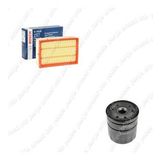 Bosch Filtre Bakım Seti Peugeot 206 2.0 Benzinli 1998-2009 180 Beygir Hava + Yağ Filtre