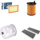 Bosch Filtre Bakım Seti Peugeot 301 1.6 Bluehdı Dizel 92 Beygir Hava + Yağ F + Yakıt F. + Polen Sion