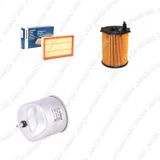 Bosch Filtre Bakım Seti Peugeot 301 1.6 BlueHDI Dizel 92 Beygir Hava + Yağ f. + Yakıt Filtre Bosch