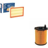 Bosch Filtre Bakım Seti Peugeot 301 1.6 Bluehdı Dizel 92 Beygir Hava + Yağ Filtre