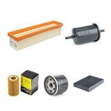 Bosch Filtre Bakım Seti Renault Clio Iı 1.2 Benzinli 1998-2009 Hava + Yağ F.+ Yakıt Filtre + Polen Sardes